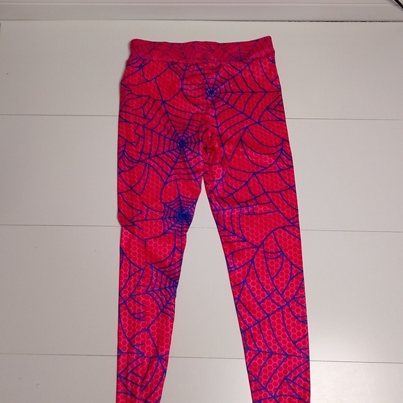 Spider web leggings pink and purple size small. Yoga kickboxing gym - Picture 2 of 3